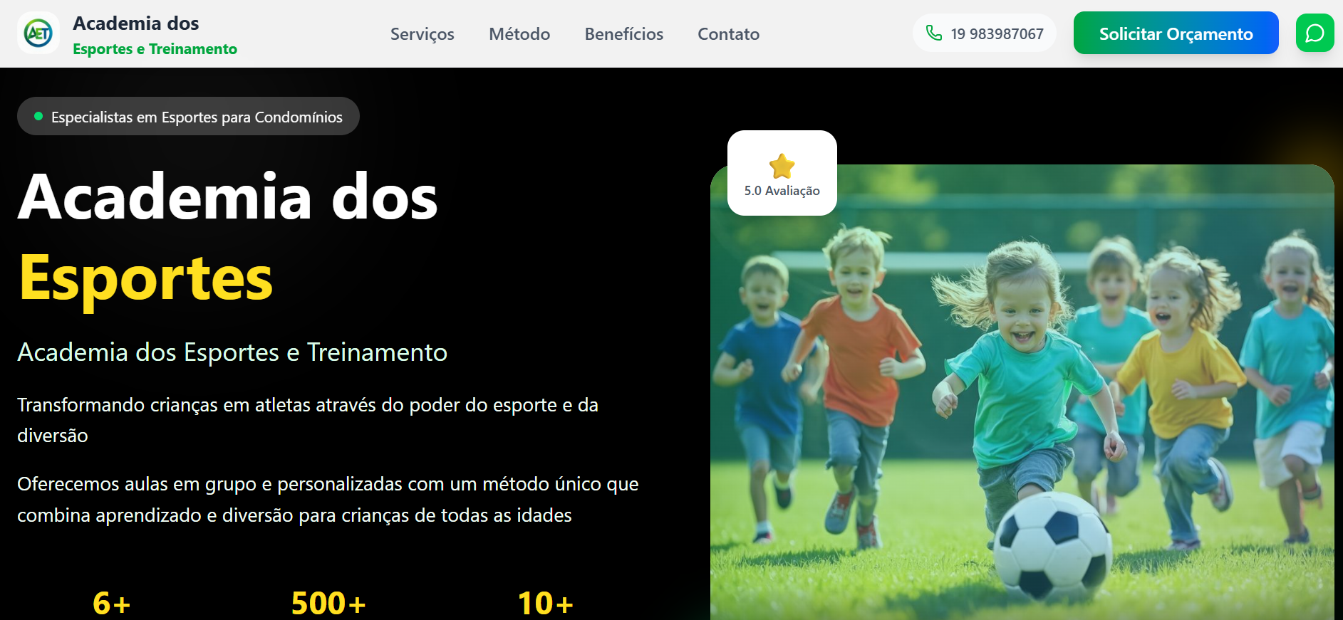 Imagem do Projeto AET Esportes